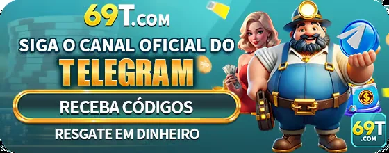 Display do app 69t.com com promoções de cassino